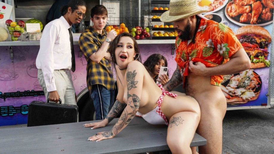 [BrazzersExxtra] Anna Chambers (Food Truck Serves Big Oily Ass)